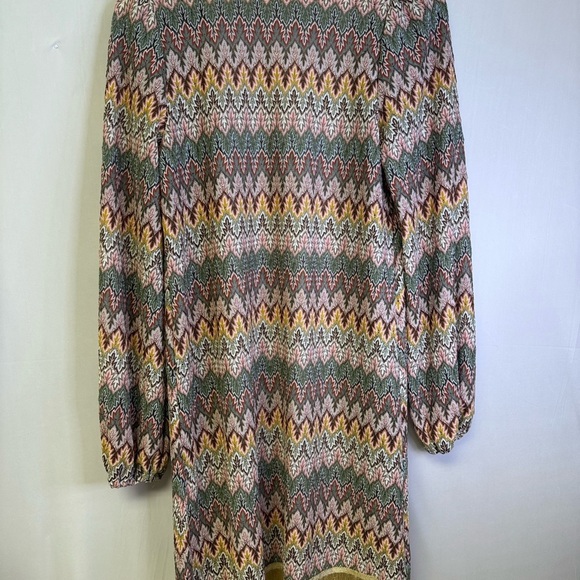 Multicolor Gimmicks by BKE Chevron Patterned boho southwestern style Sweater - Picture 5 of 5